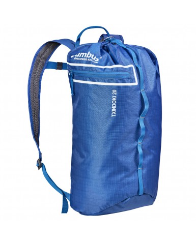 COLUMBUS TXINDOKI 20L Petate Waterproof Mountaineering Backpack, Mountaineering and Trekking Unisex Adult, (Blue) One Size