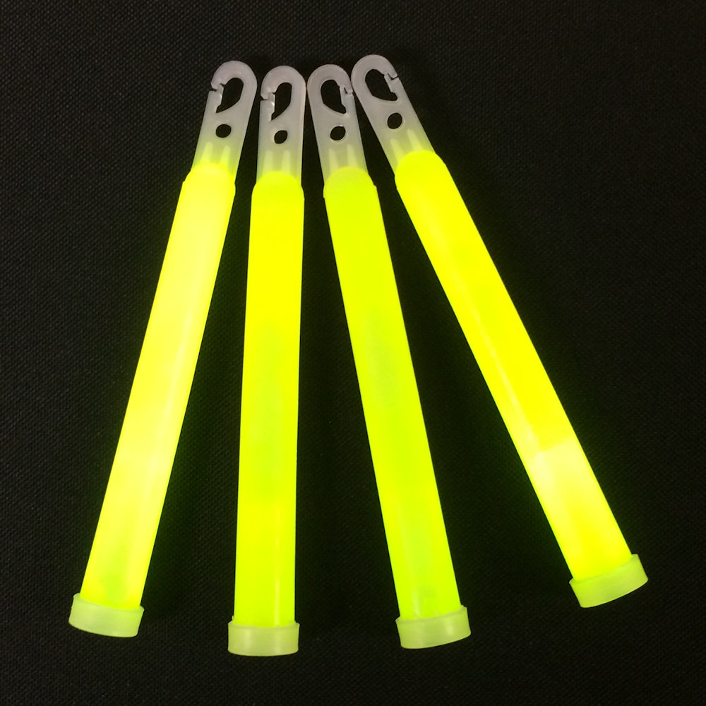 Light Stick Yellow 6" - 12 hours