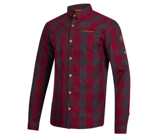 LA SPORTIVA ANDES LS SHIRT M CARBON/HAWAIIAN SUN