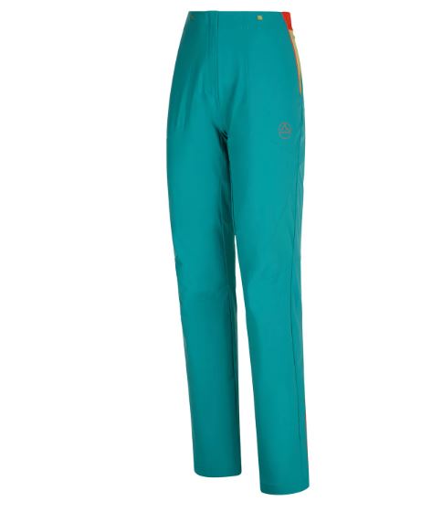 LA SPORTIVA BRUSH PANT W LAGOON/GREEN BANANA