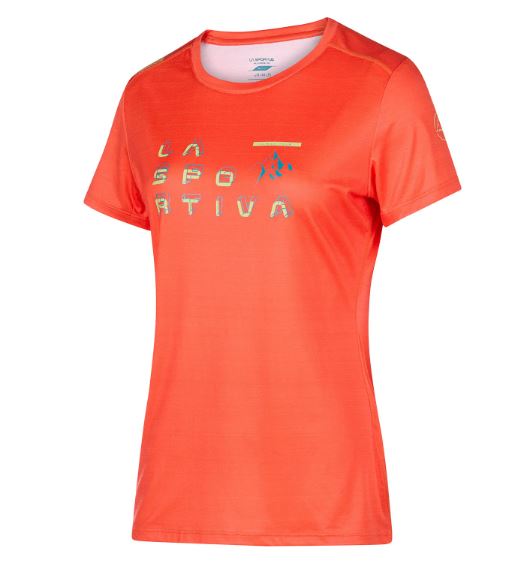 LA SPORTIVA RAISING T-SHIRT W CHERRY TOMATO