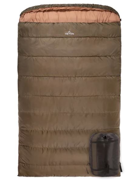 TETON MAMMOTH 0F SLEEPING BAG (Double)