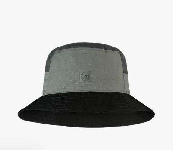 BUFF SUN BUCKET HAT HAK GREY