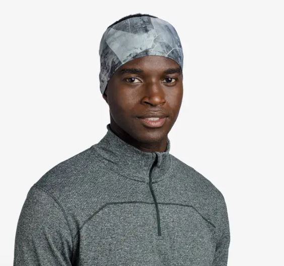 BUFF COOLNET UV® WIDE HEADBAND JEBEL MOSS GREEN
