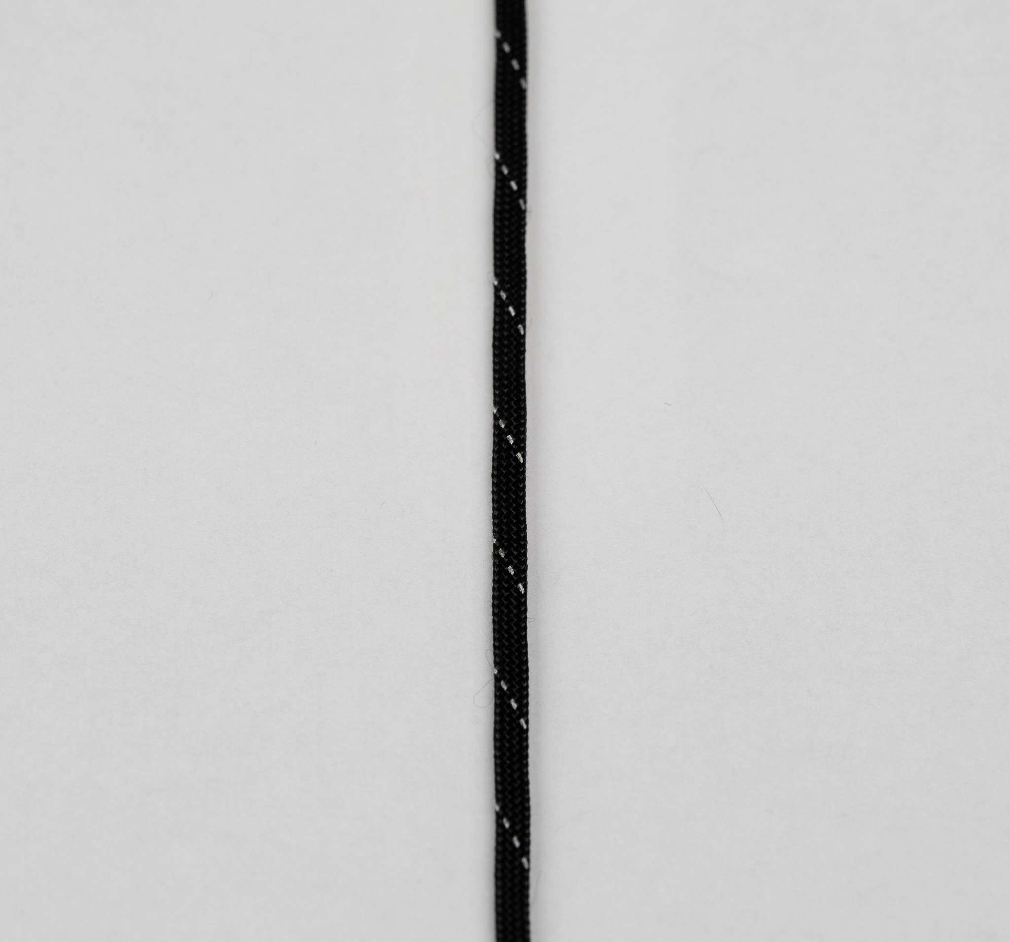 Paracord 550 -  Black Reflective - A1.2