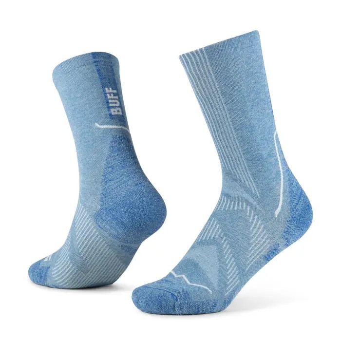 DryFlx® Crew Socks Washed Blue