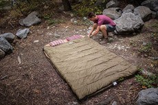 TETON MAMMOTH 0F SLEEPING BAG (Double)