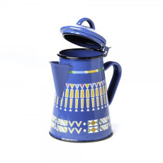 HISTORICAL TEA POT - 2.4L BLUE 22-2875