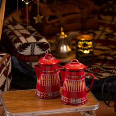 HISTORICAL TEA POT - 1.8L RED 22-3190