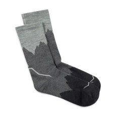 LW Merino Wool Crew Socks Black