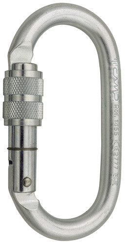 CARABINER STEEL OVAL