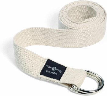 8' COTTON STRAP W/ D-RING ؟ NATURAL