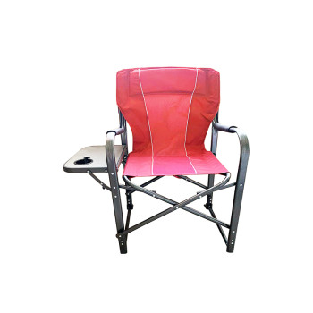 Foldable chair with table