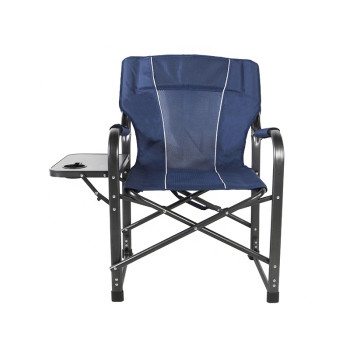 Foldable chair with table