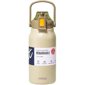 STAINLESS STEEL BOTTLE REMARKABLE 1.3L SOFT GREEN
